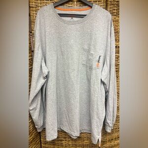 Timberland‎ Pro-3XL Grey Long Sleeve Shirt, Pre- Owned